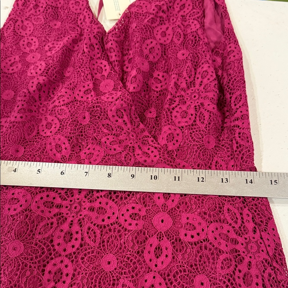 Sundance burgundy Lace Maxi Dress size M NWT maxi - Picture 11 of 14